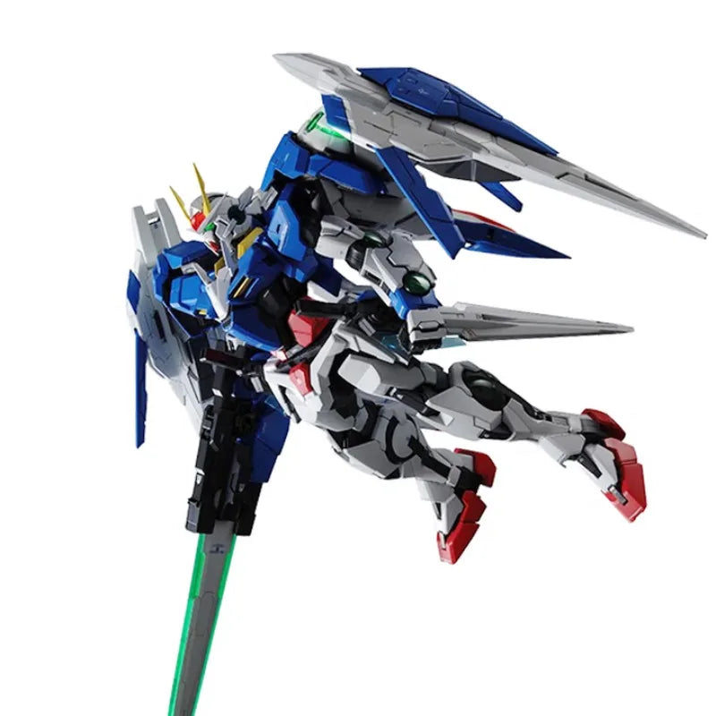 BANDAI Authentic PG 1/60 GN-0000+GNR-010 00 Raiser Gundam Model Kit Collectible Toy Gift