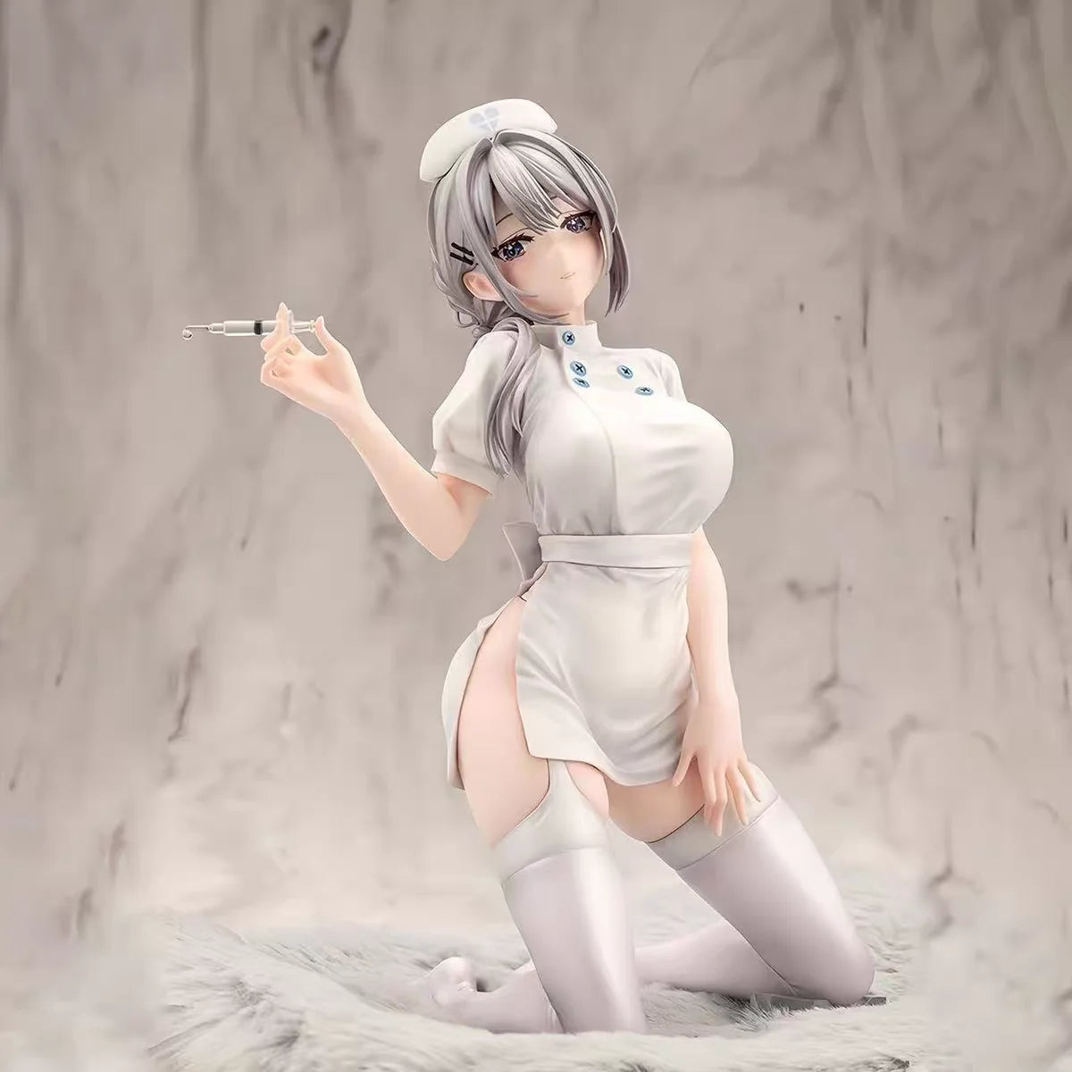 Sexy Anime Girl Figure Collectible Model M ence Attractive Desktop Decoration Gift for Anime Fans Static Proportional Pvc