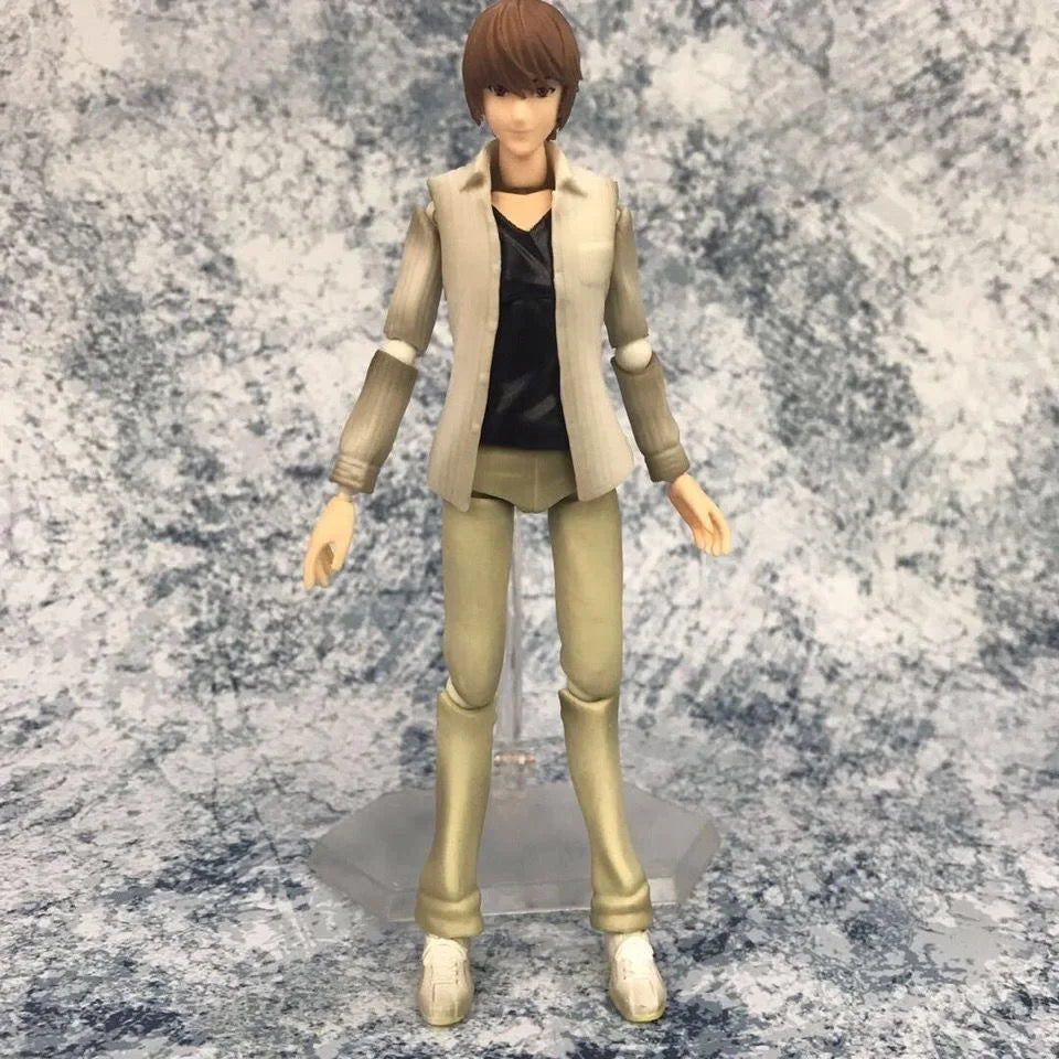 Figma Death Note Yagami Light Anime Action Figure Toy Collection Model Ornament Pvc Doll Gifts
