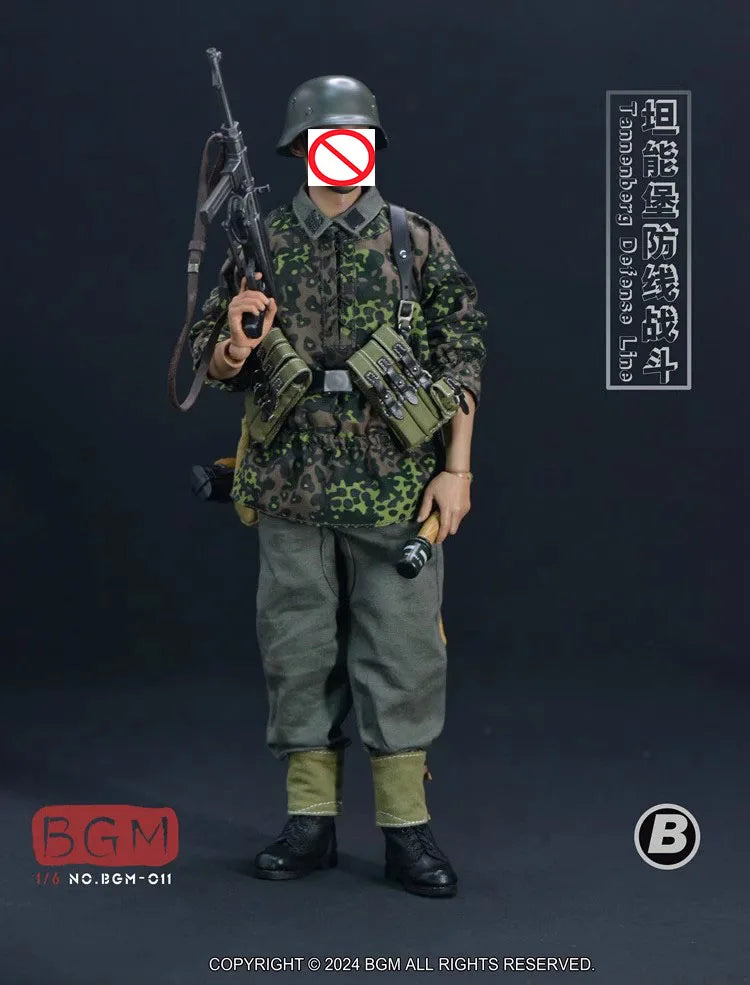 BGM BGM-011 1/6 Soldier Battle of Tannenberg Defense Line Clothing Set Model Toy Accessories Fit 12'' Action Figure In Stock