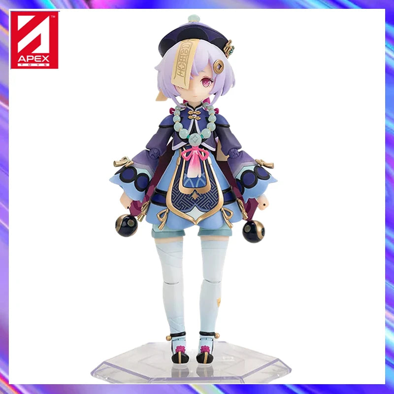 Original in Stock APEX Genshin Impact Qiqi Freeze Rejuvenation Night 1/8 Figures Model Toys Ornaments Gifts Collection