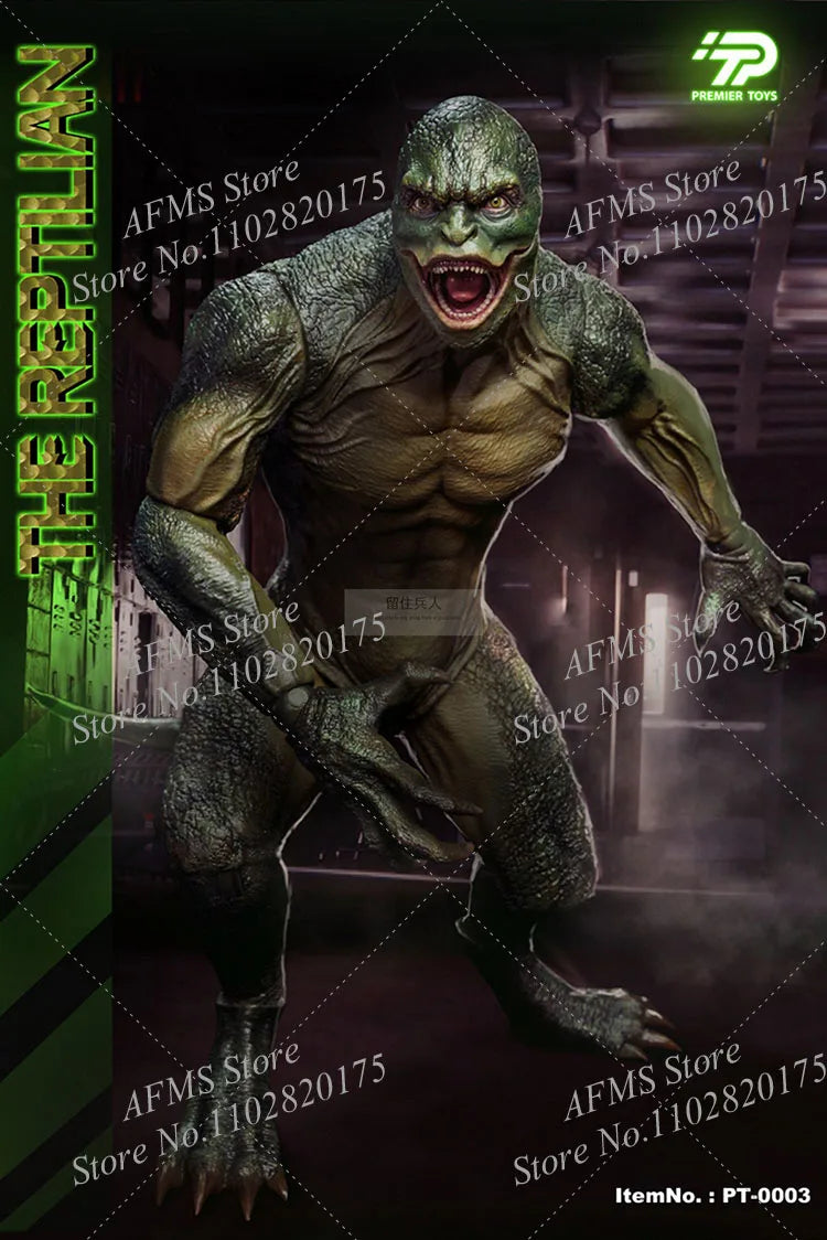 PREMIER TOYS PT0003 1/6 Scale Collectible Figure Spider-Man Lizard Connors The Reptilian 12Inch Men Soldier Action Figures Toy
