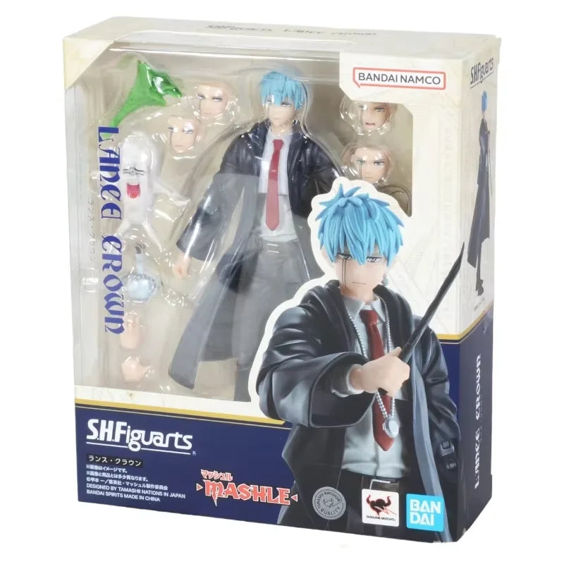In Stock Bandai S.H.Figuarts SHF Dot Barrett MASH BURNEDEAD LANCE CROWN Anime Action Figures Toys Model Collection