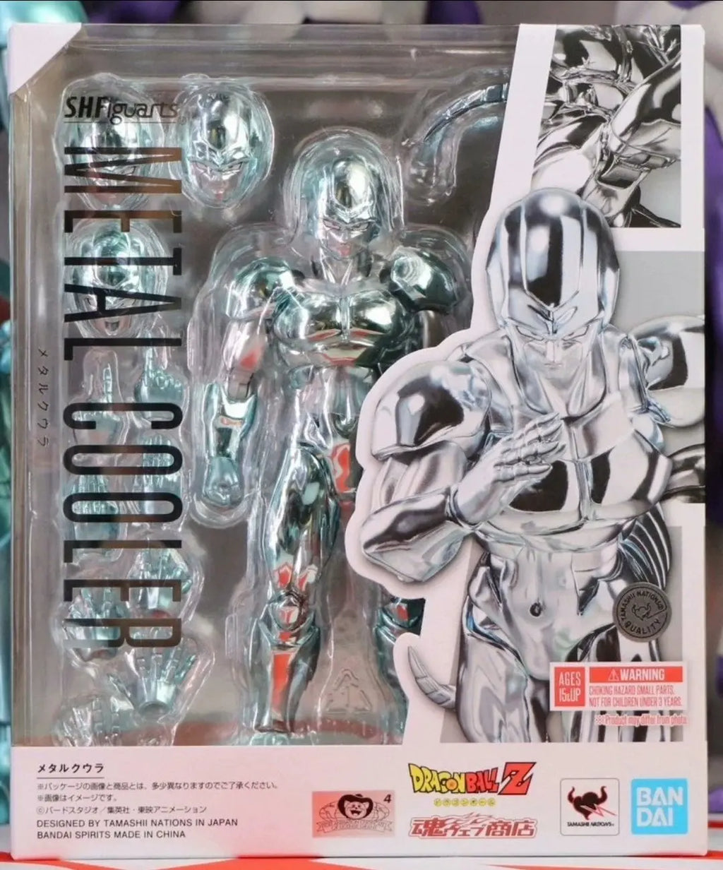 Stock Bandai Dragon Ball Z SHF Mecha Cooler 10 Billion Energy Warrior Frieza's Brother 1/12 Action Figure Model Collectible Gift