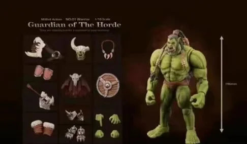 Mithril Action 02 Berserker 03 Master NO.04 Morna 1/10 Scale Guardian of The Horde Action Figures Hobby Collectibles Models Toys