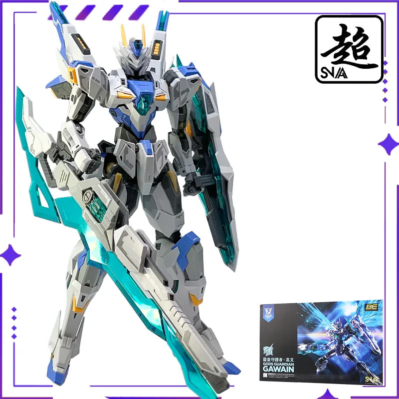 SNAA Original Round Table Knights Series Rampage Warhammer - Galahad/ 1/144 Assembled Mobile Mech Model Handmade Toy Gift