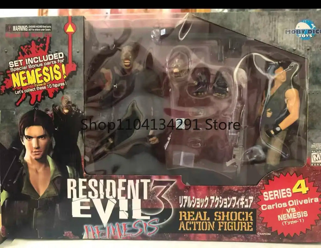 Original  Resident Evil Jill Foster Fly Skin Leather Jacket Tyrant Limited Edition Rare Collectible Figure Gift