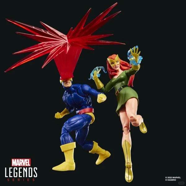 Marvel Legends X-Men'97 Series Garage Kit Cyclpos And Jean Grey Model Action Figures Limited Edition Collection Toys Kid Gift