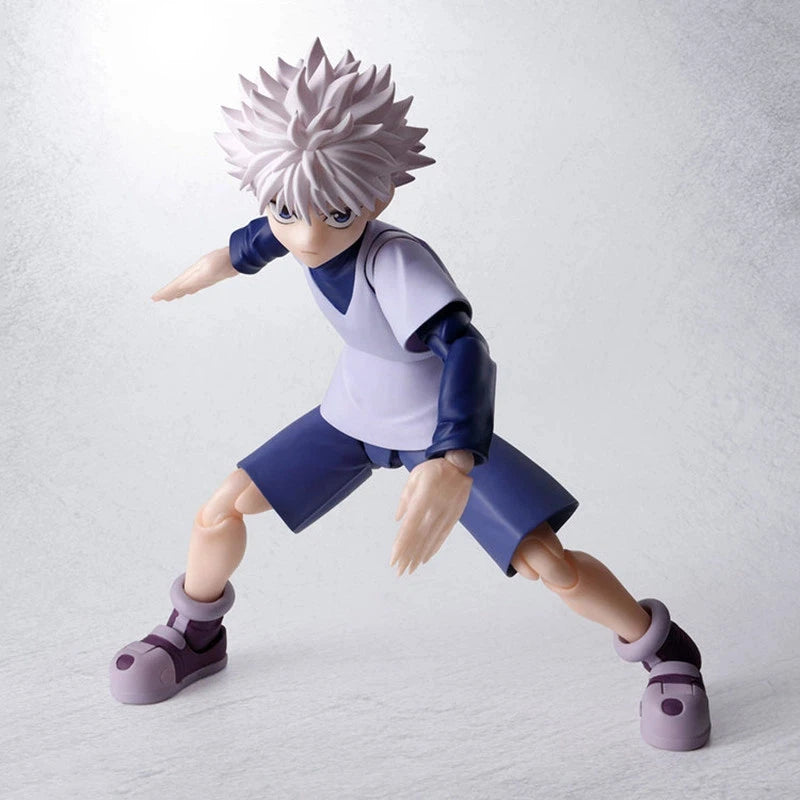 In Stock Shf Figuarts Hunter X Hunter Killua Zoldyck Gon Anime Action Figure Finished Model Ornaments Collection Gifts