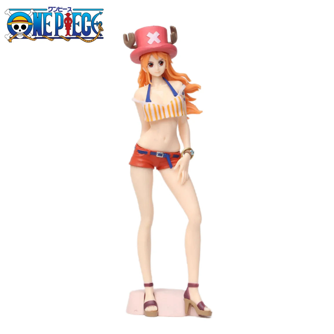 22 см One Piece Nami фигурка Chopper костюм аниме фигурка колекция статуи Standup модели декорации играчки
