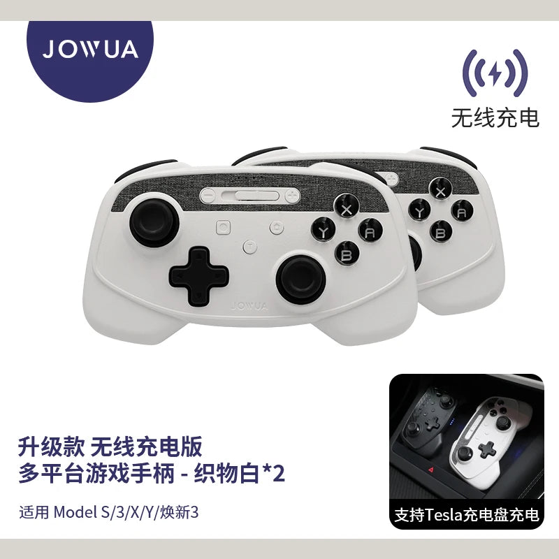 Jowua Wireless Gamepad Tesla Model Yxs3 Wireless Bluetooth Gamepad Multi Platform PC Gamer Controllerr Artifact Gamepa Gyroscope