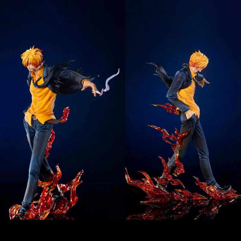 One Piece Figure Sanji Action Figure Figurine PVC Statue Collection Model Doll Desktop Decoration Children Toys Christmas Gifts