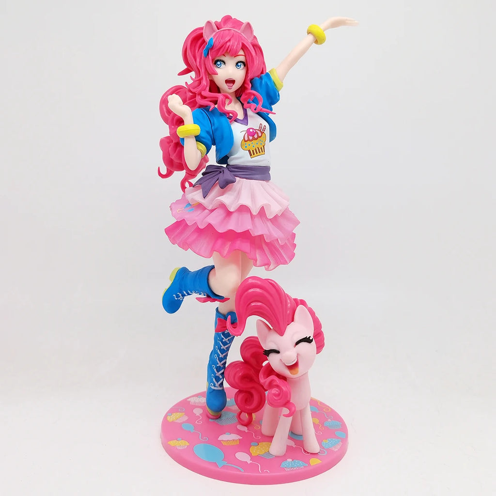 My Little Pony Bishoujo Statue Prinzessin Luna Fluttershy Anime PVC Actionfigur Spielzeug Hatsune Miku Figurensammlung Modellpuppe