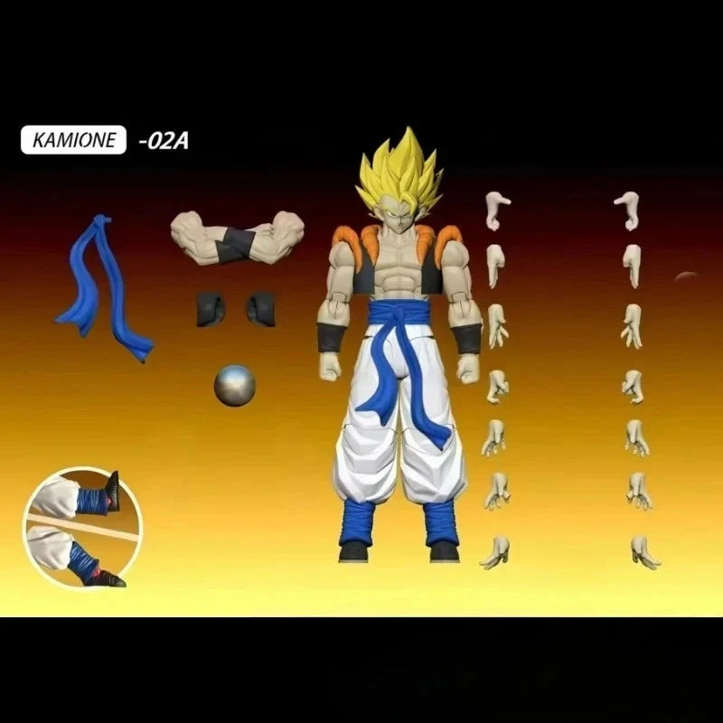 In Stock KAMIONE Tonsenarttoys Dragon Ball Z SHF Super Saiyan Blue Son Goku Vegeta Gogeta  Action Figures Models Kids Toys Gifts