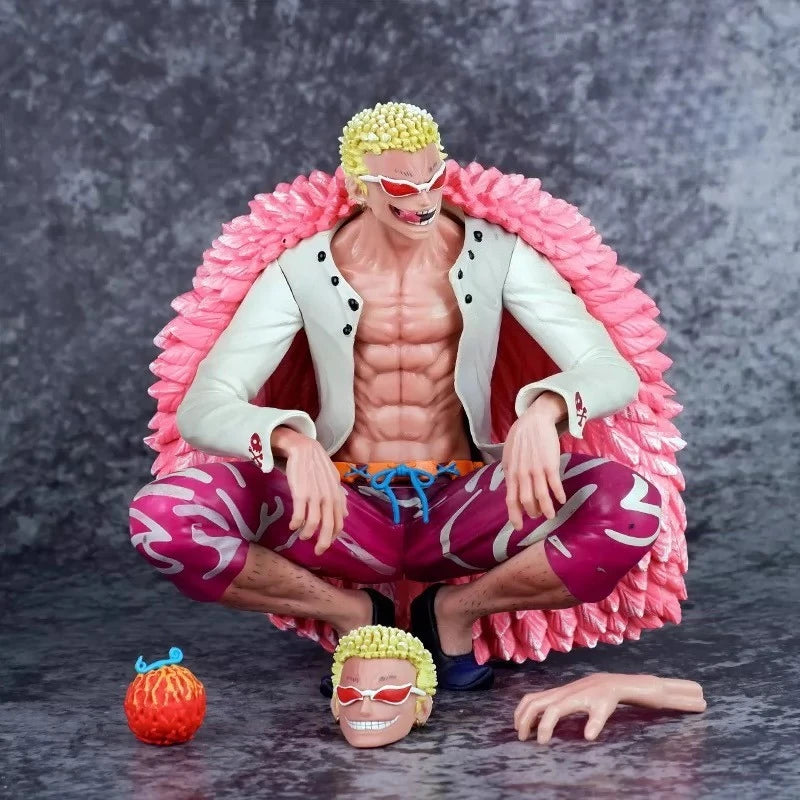 41 cm große One Piece Luffy Actionfigur Monkey D. Luffy Figur Gear 4 Großes Handmodell PVC-Sammlerstück Peripheriegeräte Statue Ornament Spielzeug