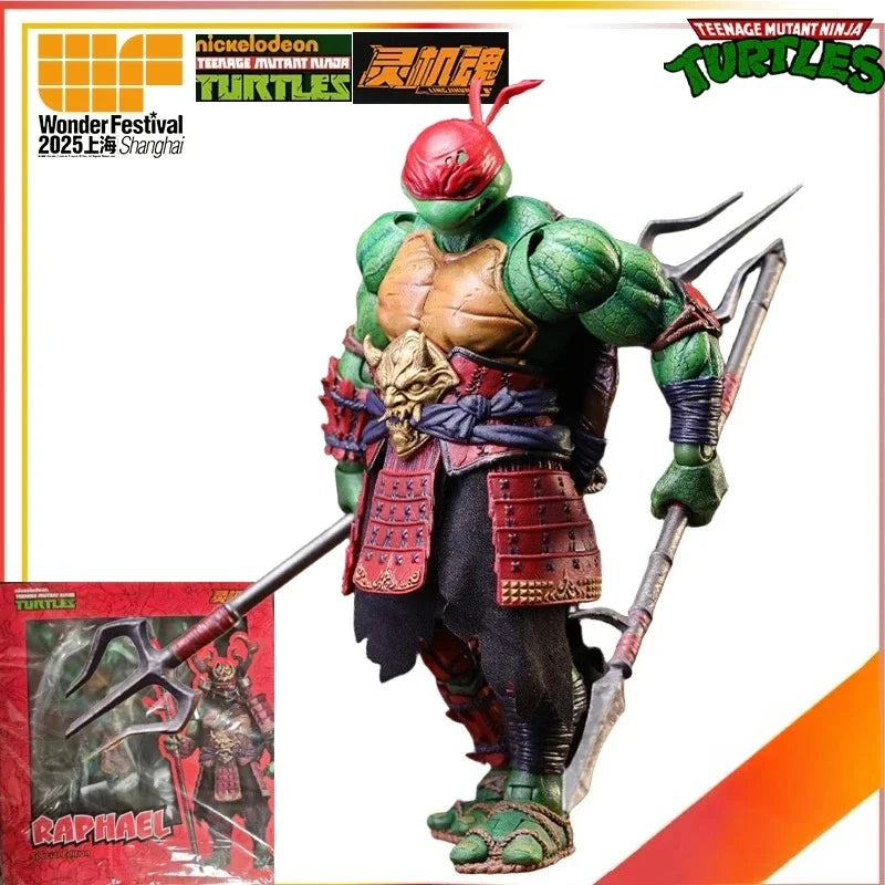 Spot SaleLINGJISou Original2025  Teenage Mutant Ninja Turtles Series Character Model Toy Gift Collectionin Stock