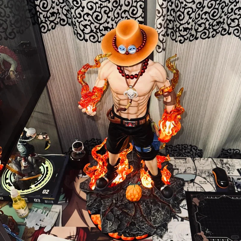 N‌Ew 70cm Jt Statue Dream Ace One Piece 3rd Anniversary Limited Edition 1/3 Scale Statue Luminous Figure Collection Gift