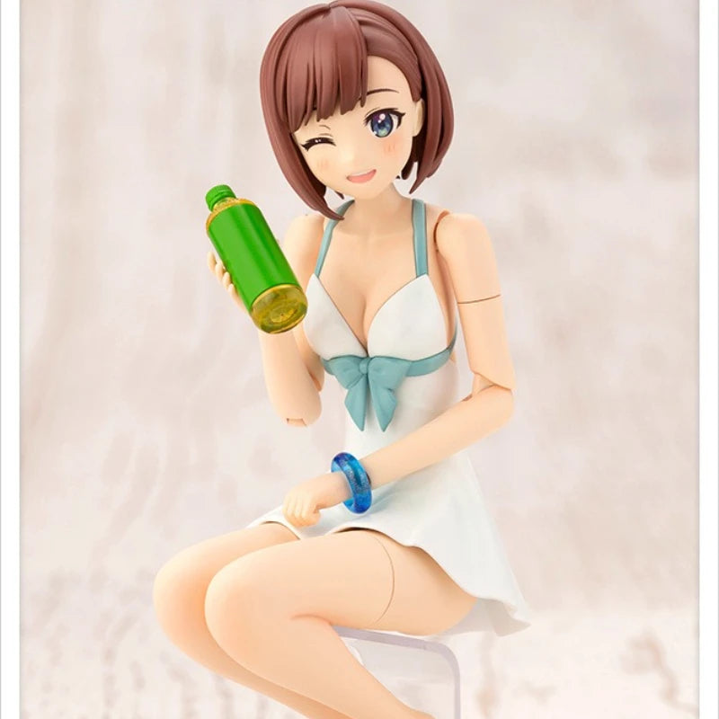 Kotobukiya Original The Garden of Creative Colorful Girls Series Yuri Kotori [Swimsuit]  Action Figure Assembly Toys Model