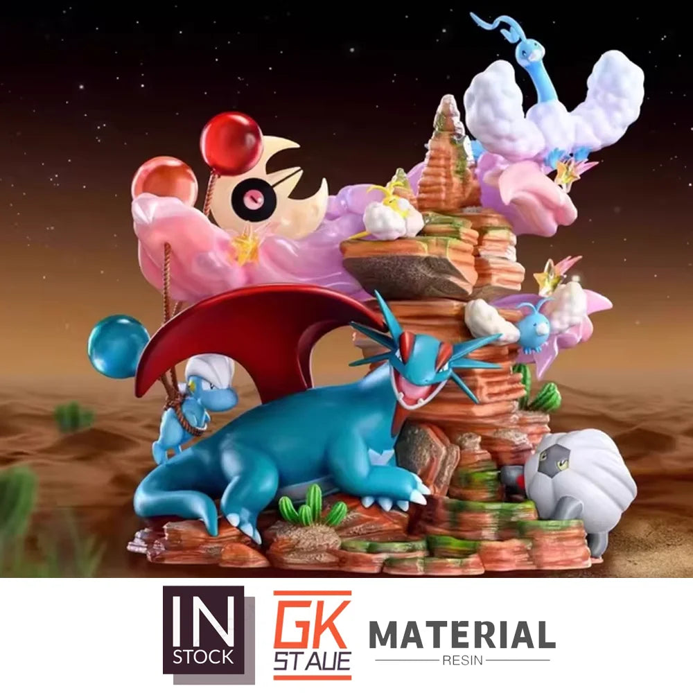 [In Stock] GKStatue [CRESCENT] – Salamence & Altaria & Lunatone Huge Split3-4