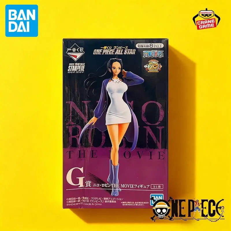 Bandai Original Banpresto One Piece All Star Prize G Nico Robin Action Figures Anime Statues Model Dolls Kids Toy Festival Gifts