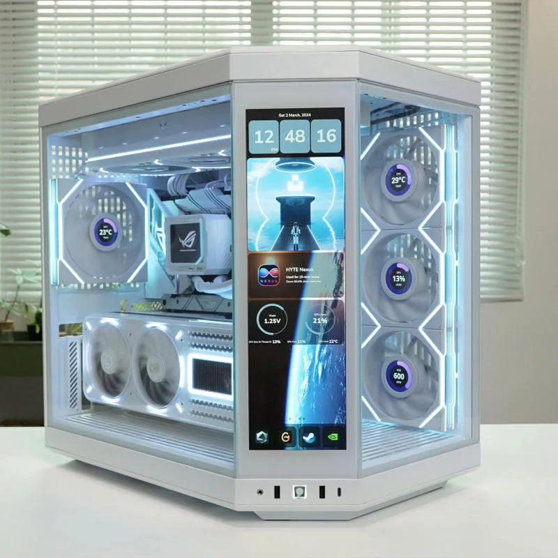 12.6 Inch Aida64 IPS LCD Monitor Ultrawide PC Secondary For CPU GPU Chassis water tank game secondary screen Mini Display