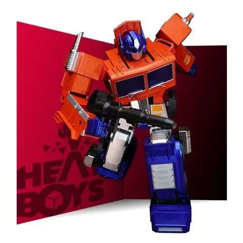 Transformers Robosen Optimus Prime Action Figures Smart Robot Intelligent Automatic Voice Control Collection Hobby Toy