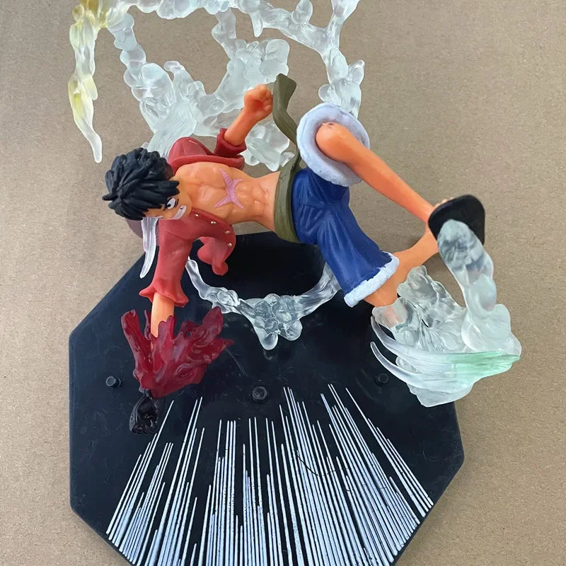 One Piece Аниме Маймуна·D·Луфи Ророноа Асо PVC екшън модел колекция готина каскадьорска фигурка играчка подарък