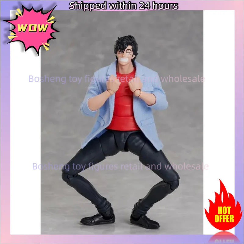 Original Aniplex BuzzMod Ryo Saeba City Hunter Ryo Saeba In Stock Anime Action Collection Figures Model Toys