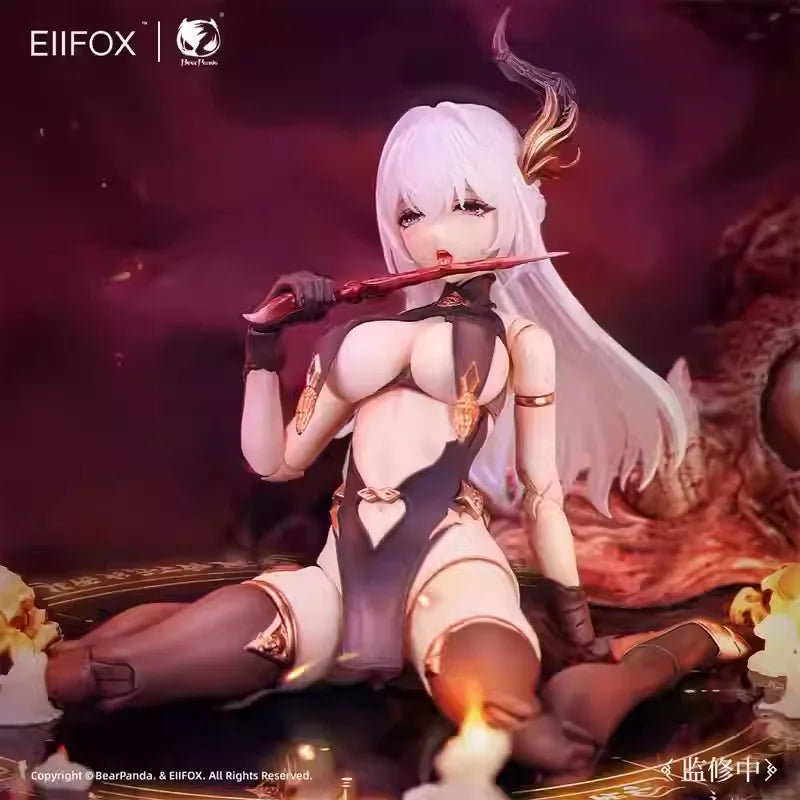 【Spot Goods】Bear Panda & Eiifox Chinese Mythology Series: Painted Skin 1/12 Scale Painted Action Figure