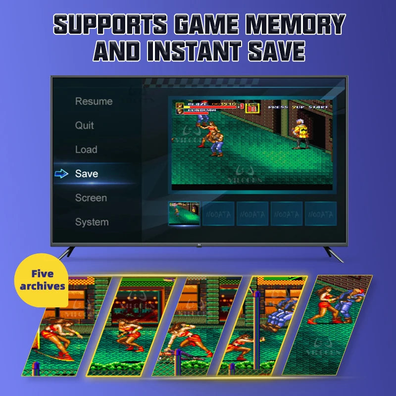VILCORN Video Game Console For Sega Mega Drive Genesis FC Dendy 16BIT Segas-MD Console Support HDMI Output 4k Retro Game Machine