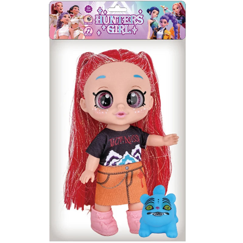 New Cute Kpop Demon Hunters Figure Model Toy Pvc Cartoon Gaming Peripherals Desk Decoration Collection Figures Model Toyfor Kid