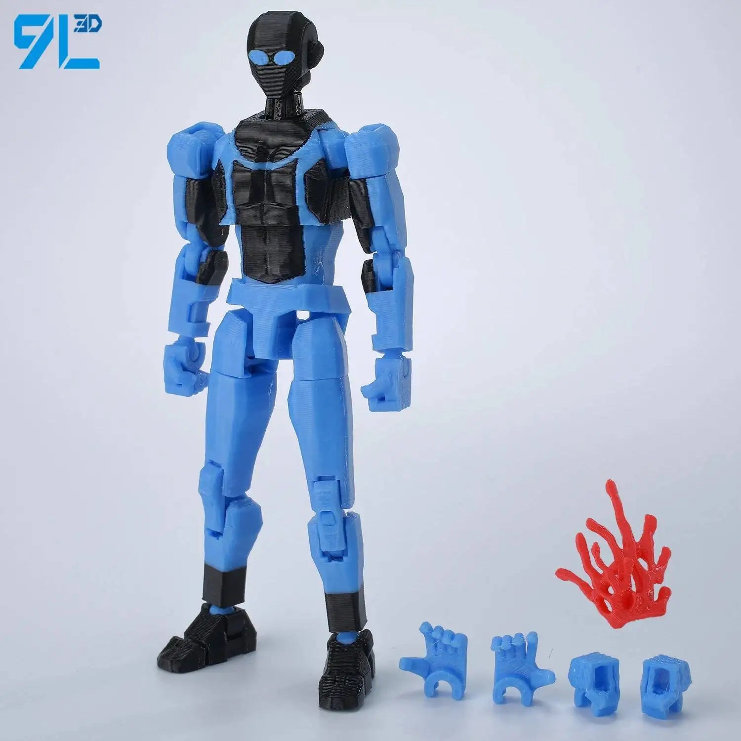9L3D Superman Invincible Boy Batman Action Figure LUCKY13 Multi-Jointed Poseable T13 Titan13 Hero Model Dummy13 Collectible Toys