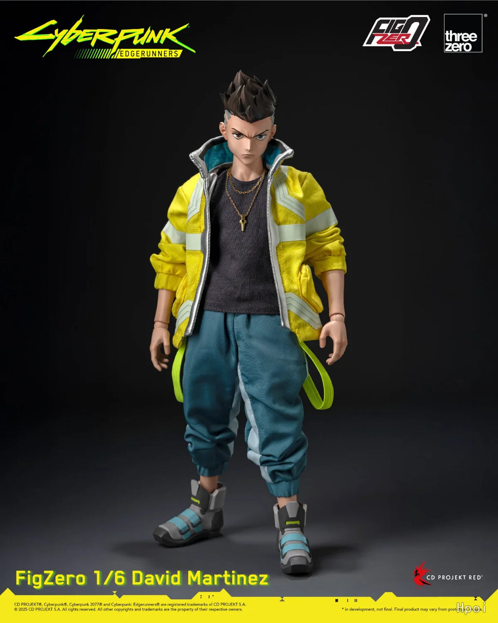 【Original】Threezero 3Z05990W0 CYBERPUNK: EDGERUNNERS FigZero David Martinez Action Figure Model Toy