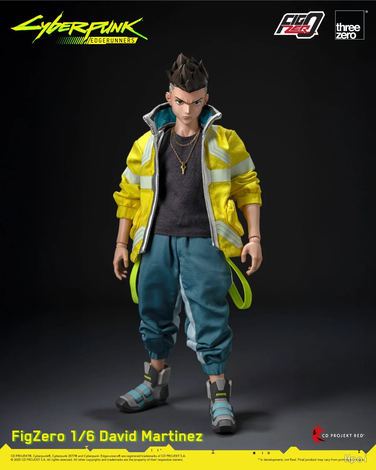【Original】Threezero 3Z05990W0 CYBERPUNK: EDGERUNNERS FigZero David Martinez Action Figure Model Toy