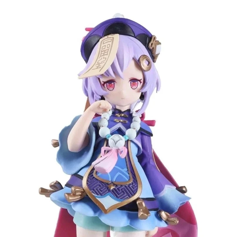 Genshin Impact Figures Anime Qiqi Doll Action Figure PVC Model Collect Room Decoration Toys for Children Birthday Christmas Gift