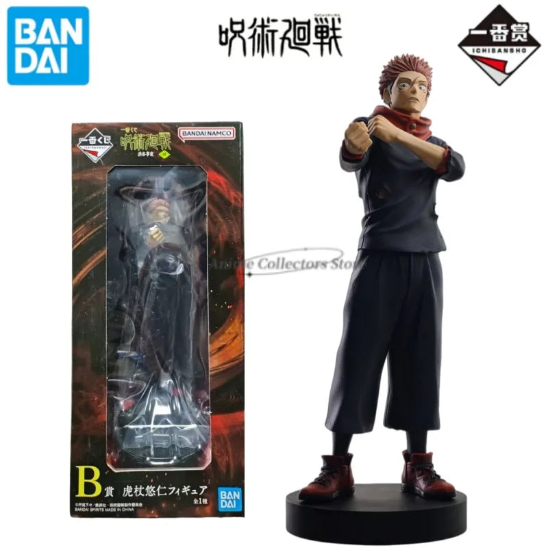 in Stock Original Bandai Jujutsu Kaisen Ichiban Kuji Itadori Yuji Todo Aoi Mahito Anime Figures Model Toy Ornaments Gift