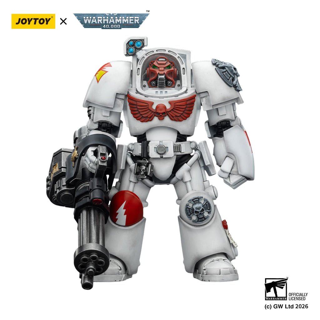 JOYTOY Warhammer 40k 1/18 Action Figures Terminator Black Templars Dark Angels Imperial Fists White Scars Salamanders Model Toys
