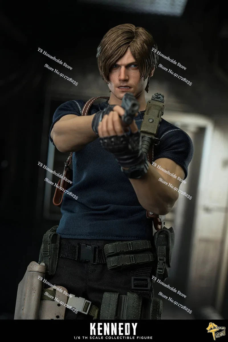 MTTOYS017 Pre-sale 1/6 Collectible Leon Kennedy Action Figure Separate Rolling Eyes Head Design 12" Man Soldier Model Gifts
