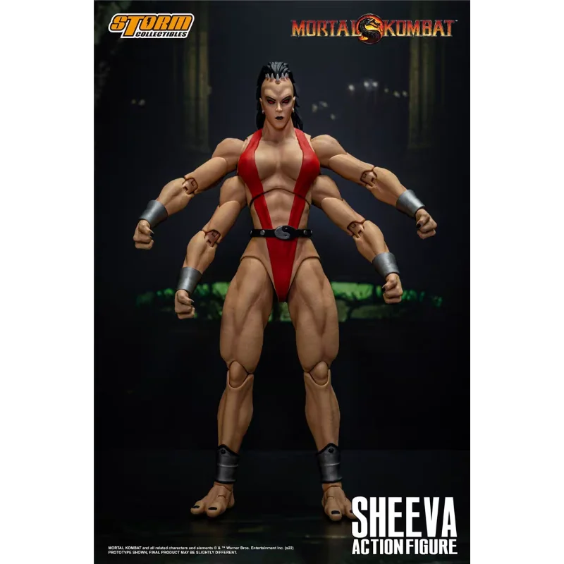 New in Stock Storm Toys 1/12 Mortal Kombat SHEEVA Four Hands Siva DCMK19 Action Figure Sculpture Demon Slayer