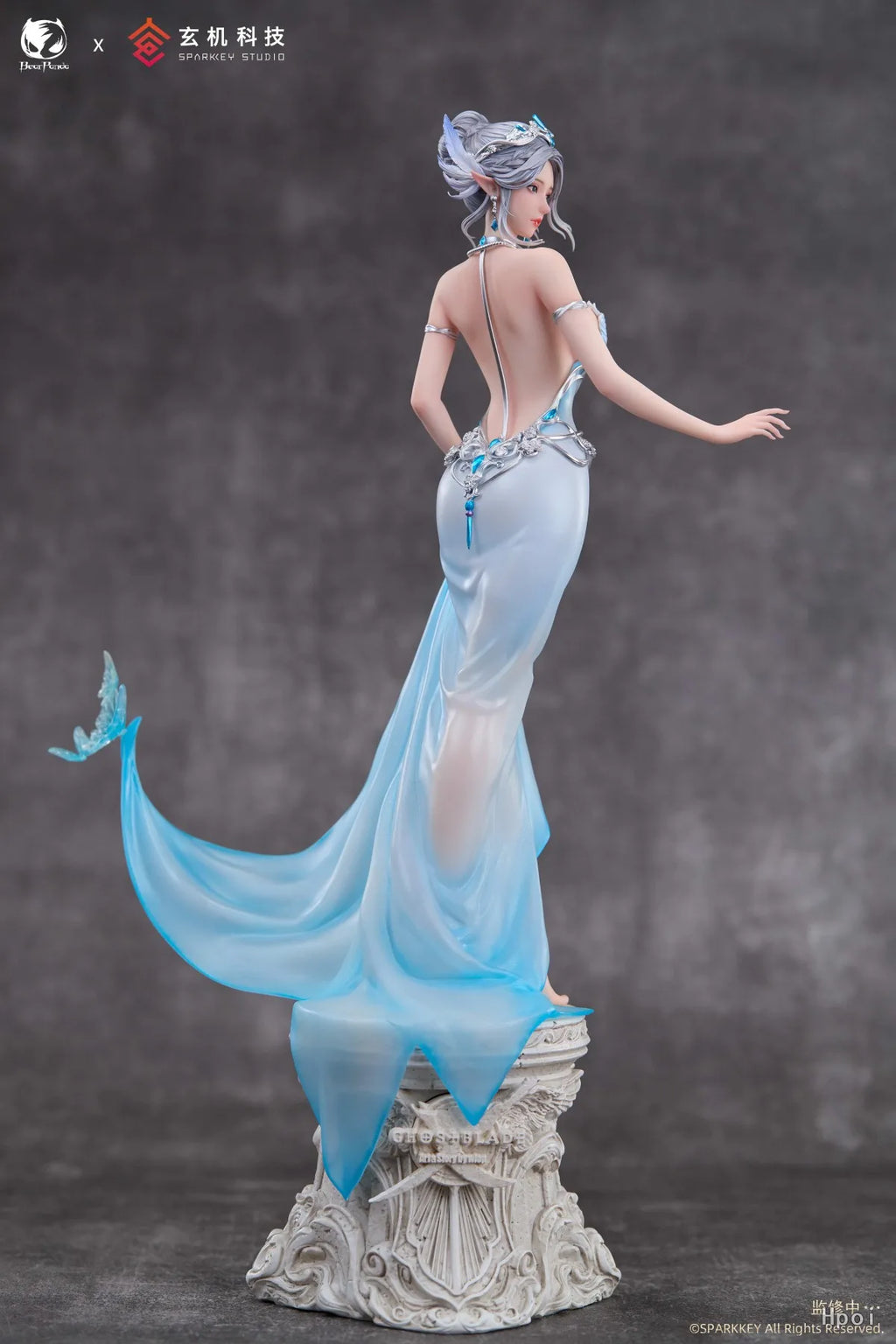 +In Stock Original BearPanda Ghost Sword Hai Fengling Encounter Ver 40cm Animation Statue Ornament Doll 1/6 Figure Model