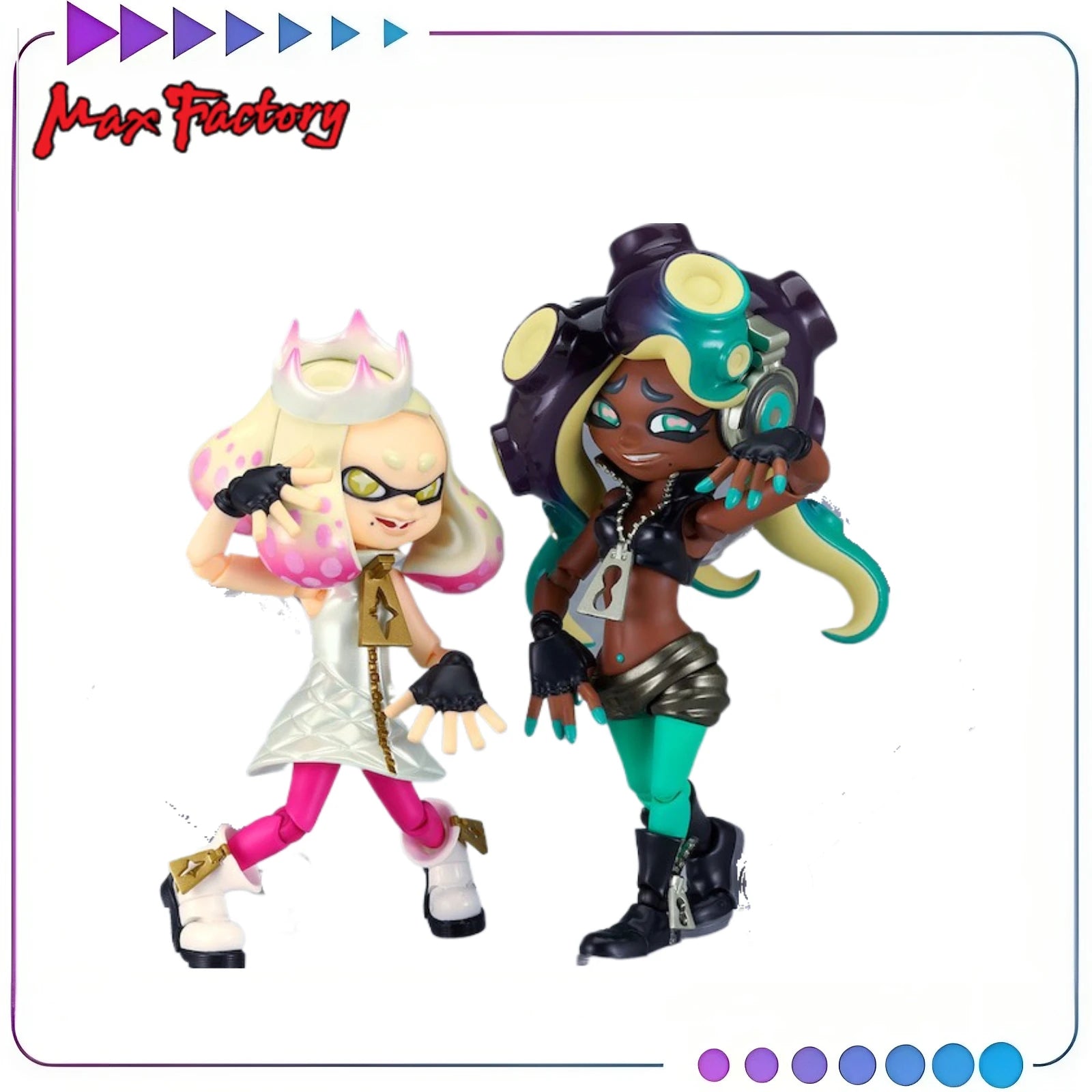 【In Stock】Max Factory figma 507 Splatoon 2 Iida and Hime