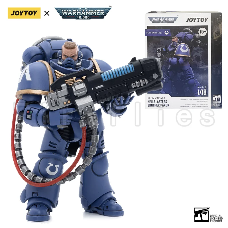 1/18 JOYTOY Action Figure (3PCS/SET) 40K Hellblasters Sergeant Ulaxes Anime Model Toy