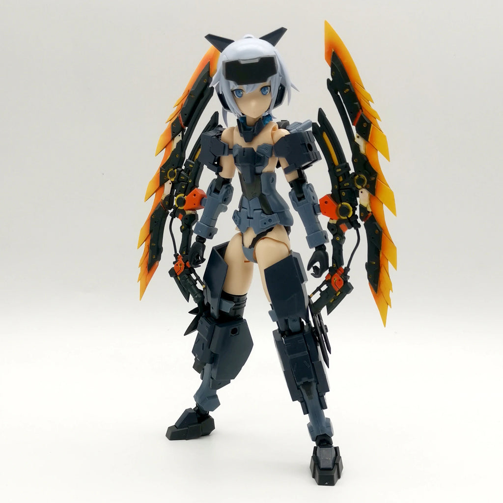 【No Figure】1/12 Scale Female Warrior Resin 3D Unpainted Accessor Mechanical Sword  Fit Kotobukiya Model For Collection