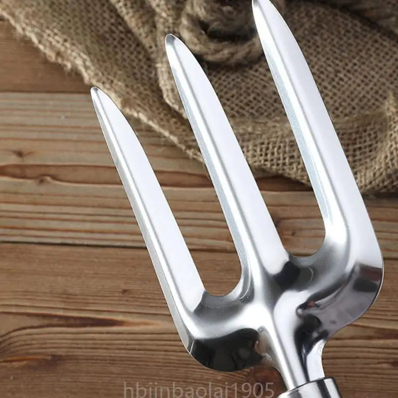 E74E Manueller Unkrautstecher für den Garten, Wurzelentferner aus Edelstahl, Unkrautzieher, Handwerkzeug 