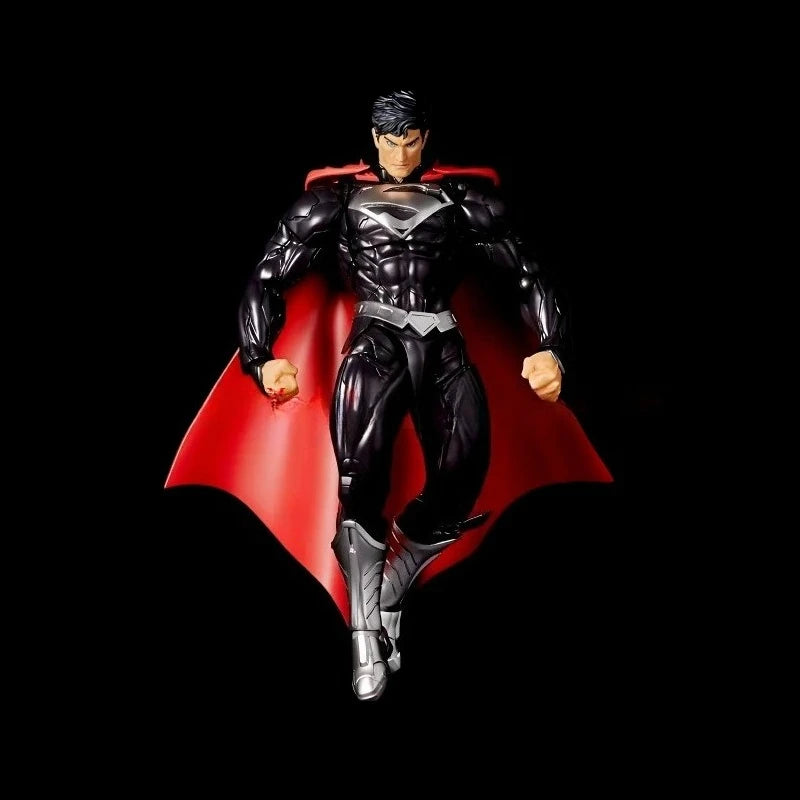Spot Salein stock KAIYODO Original MODEL KIT AMAZING YAMAGUCHI SUPERWOMEN BLACK SUPERMAN Anime Action  Model Collection Toy for