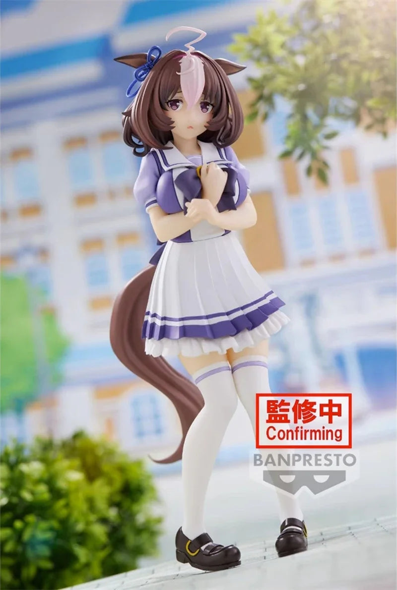 Original Bandai Uma Musume: Pretty Derby Meisho Doto Admire Vega Anime Action Sammelfigur Modell Spielzeug Weihnachtsgeschenke 17cm