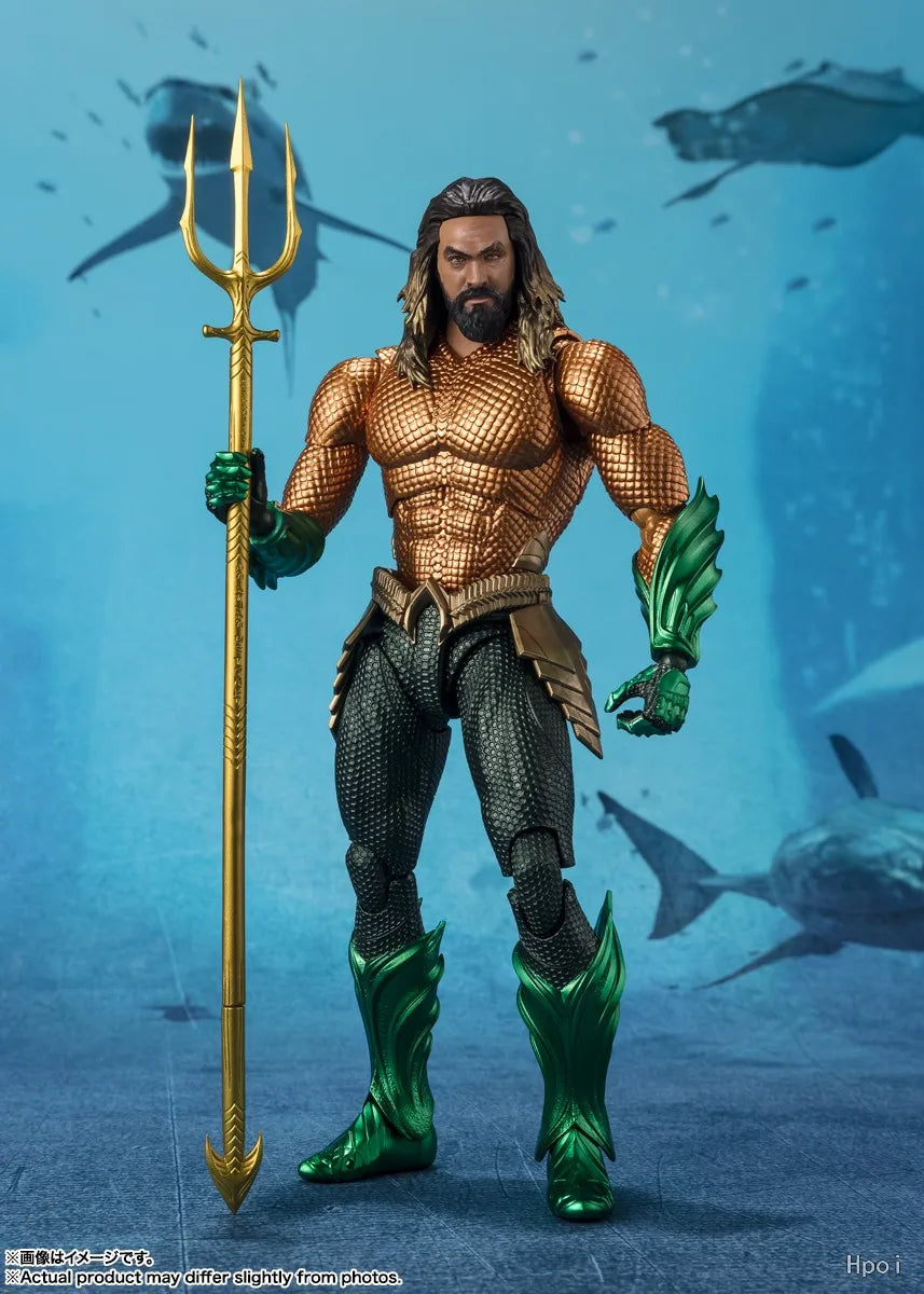 【MT】BANDAI SHF Aquaman and The Lost Kingdom Aquaman Action Figure Model Toy