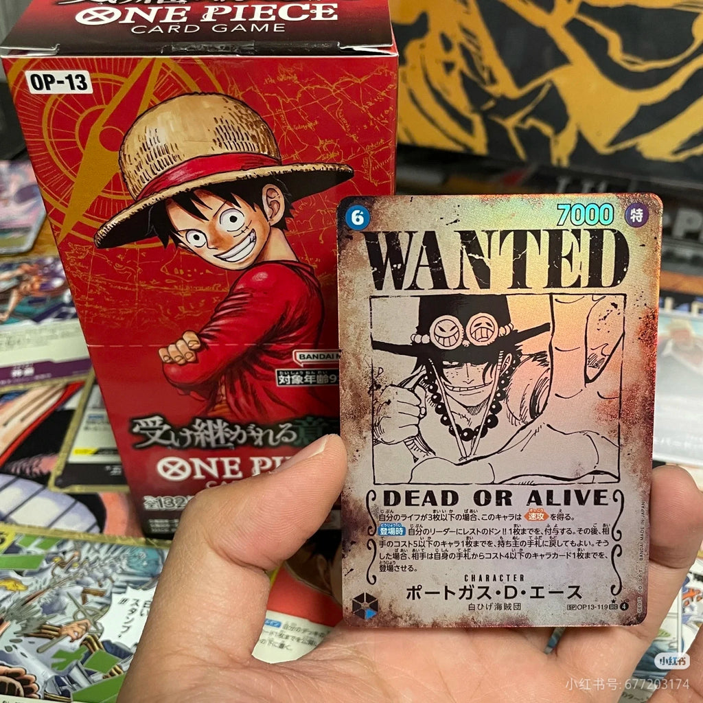 One Piece Card Game Booster Box  - the Will to Inherit TCG Collection Toy Gift PRB02 OP13 Chinese version