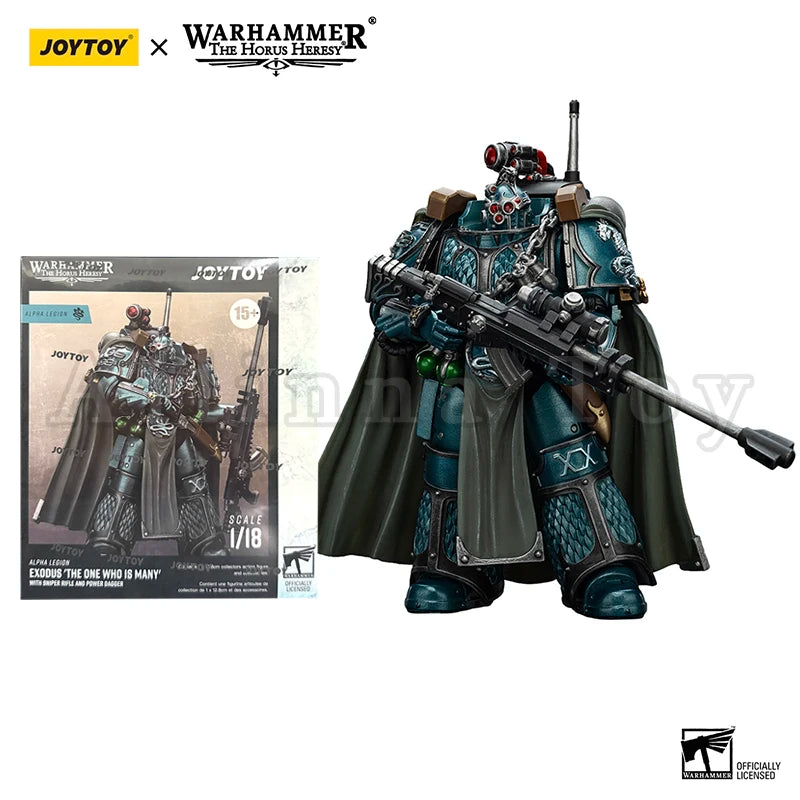 JOYTOY 1/18 Action Figure The Horus Heresy Alpha Legion Exodus Headhunter Anime Model