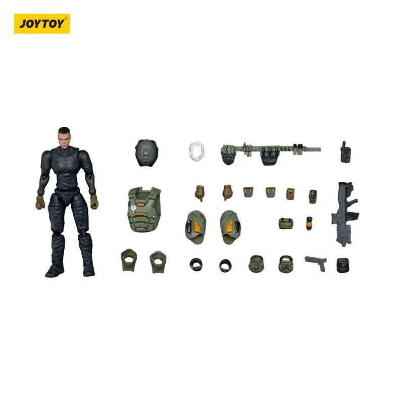in stock JOYTOY Dark Source 1/25 Action Figure APOC Series Bedrock Mecha Figure Model Collection Toy Gift Action Anime Figure